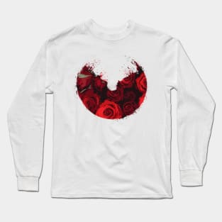 Semicircle with roses Long Sleeve T-Shirt